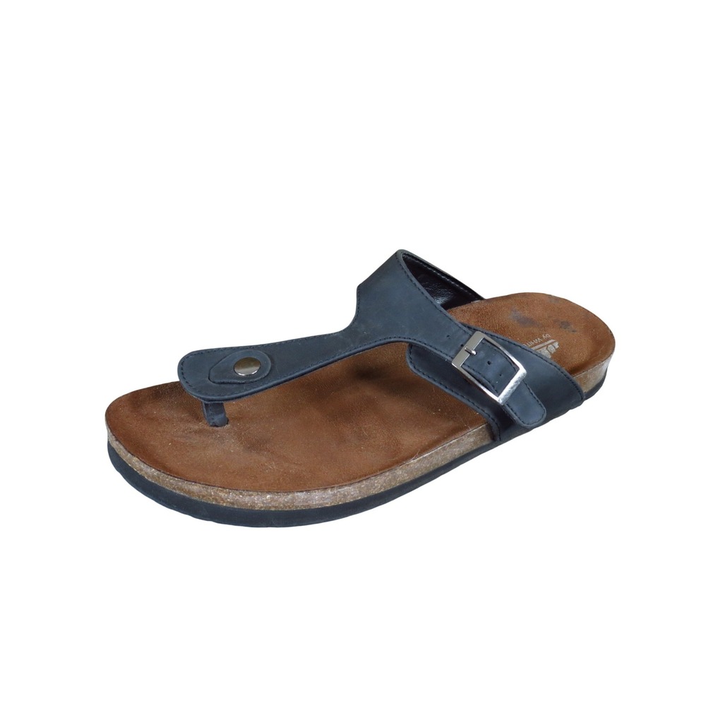 Cliffs by White Mountain Birch Women Thong Sandal 11 Wide Walking Synthetic
